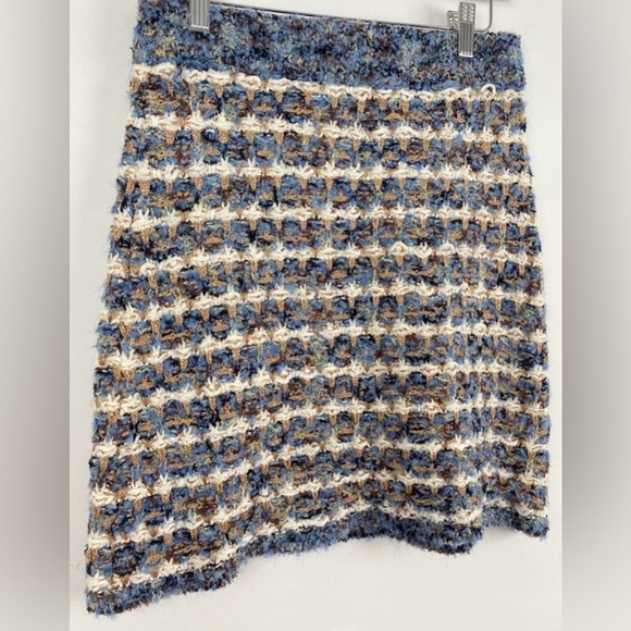 Zara Tweed Chunky Knit Mini Skirt - Picture 3 of 7